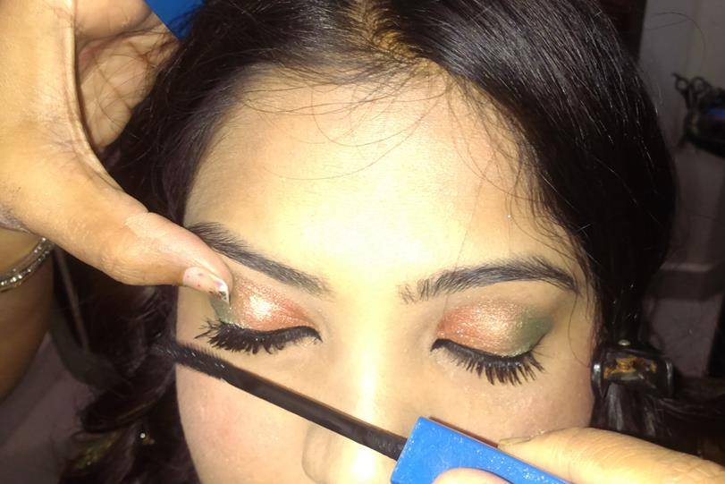 Eye makeup by Niveditha Salon and Spa