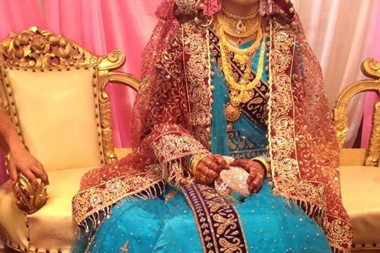 Bridal make by Niveditha Salon and Spa