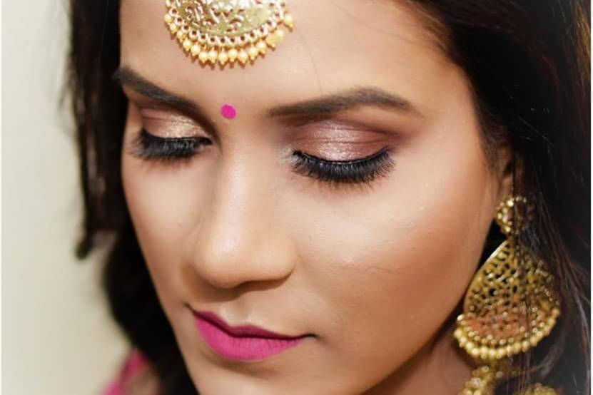 Bridal makeup