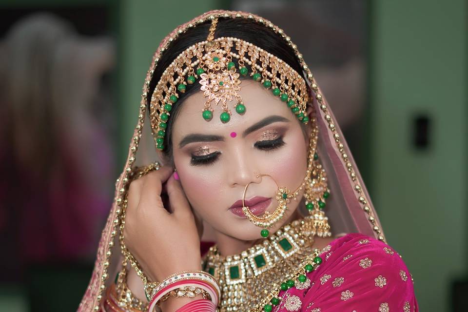 Bridal makeup