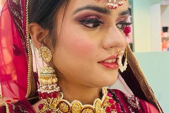 Bridal makeup