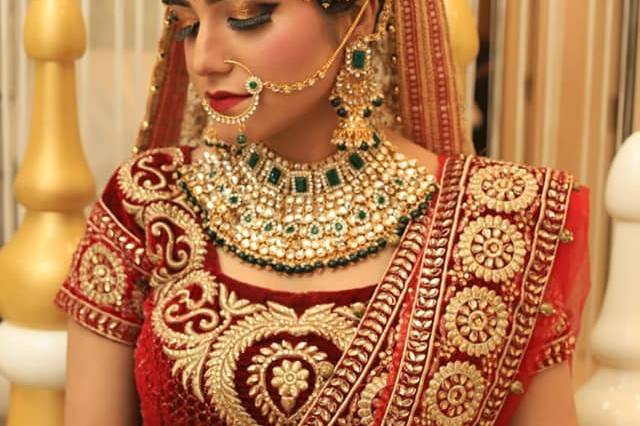 Bridal makeup