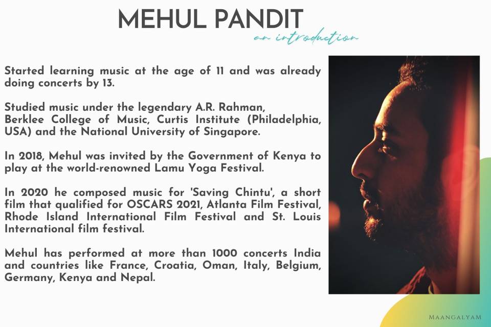 Mehul Pandit Music
