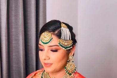 Bridal makeup