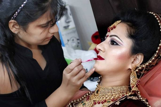 Bridal makeup