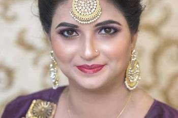 Bridal makeup