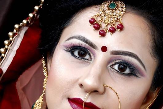 Bridal makeup