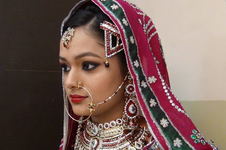 Bridal makeup