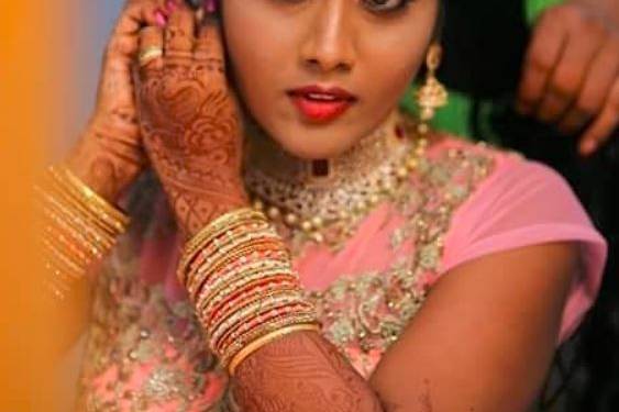 Bridal makeup