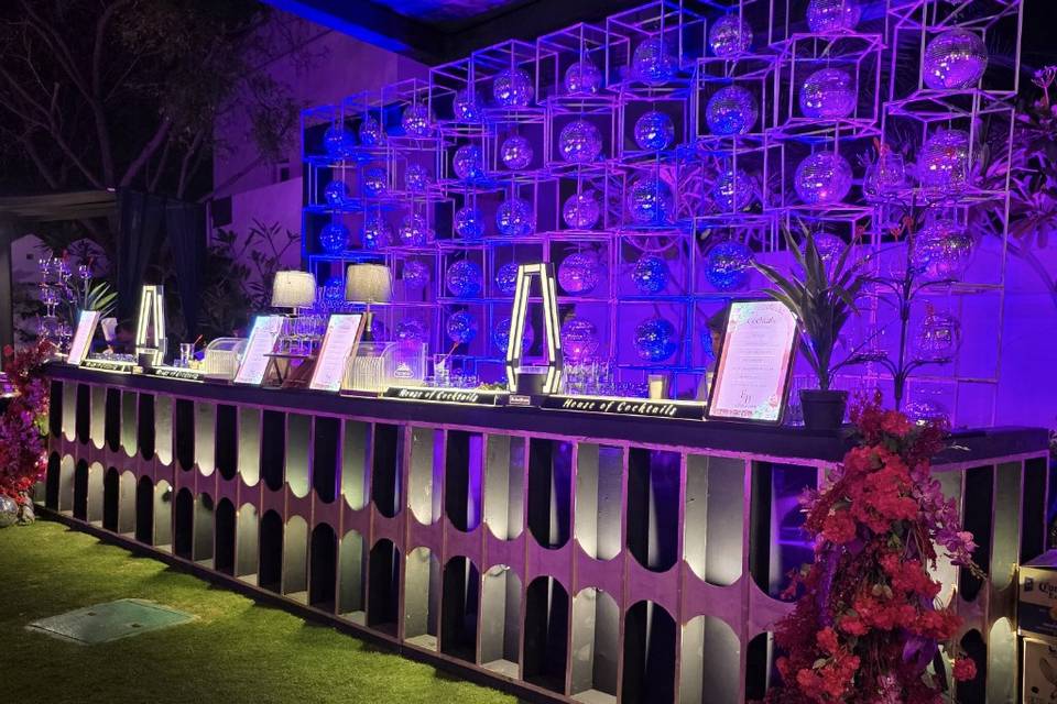 Catering setup