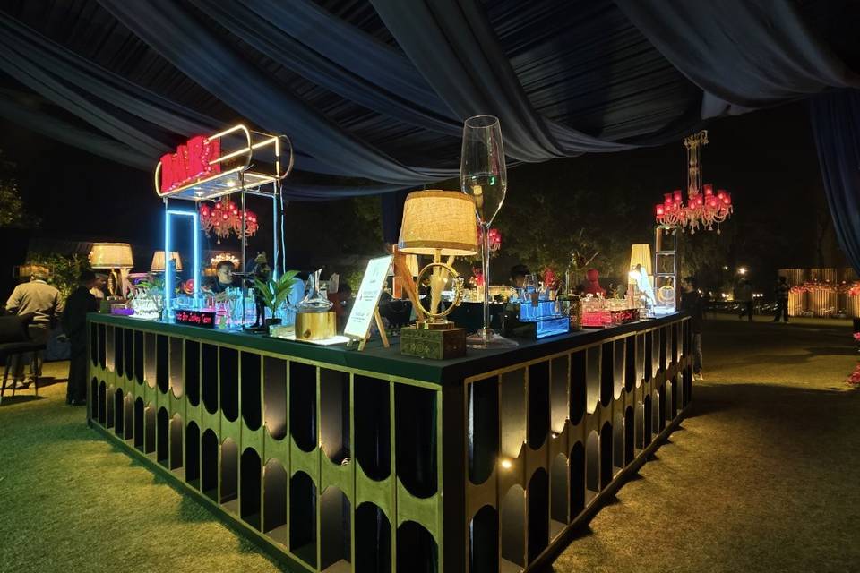 Catering setup