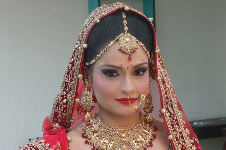 Bridal makeup