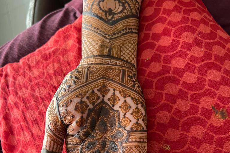 Lotus mehndi