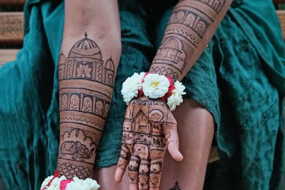 Bridal mehndi