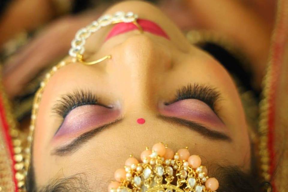 Bridal makeup