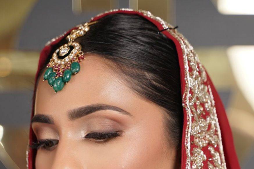 Bridal makeup