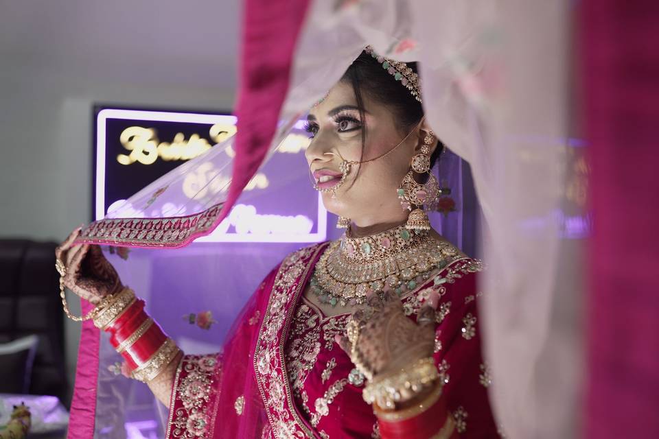 Bridal makeup