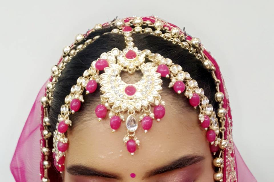 Bridal makeup