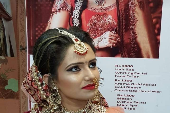 Bridal makeup