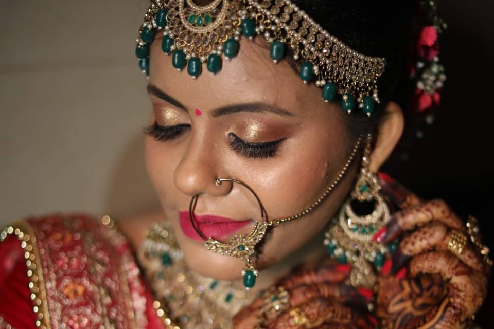 Bridal makeup