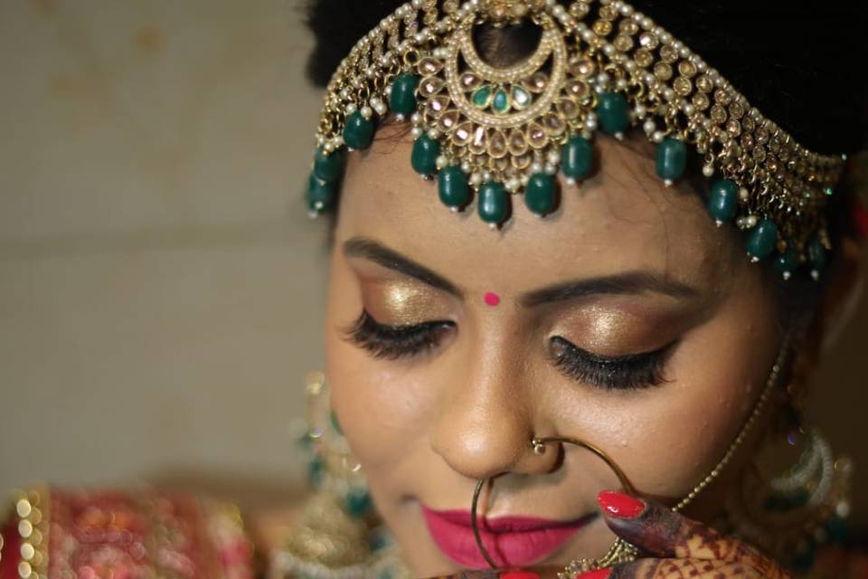 Bridal makeup