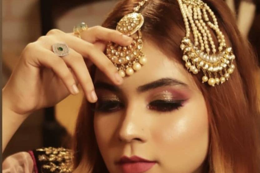 Bridal makeup