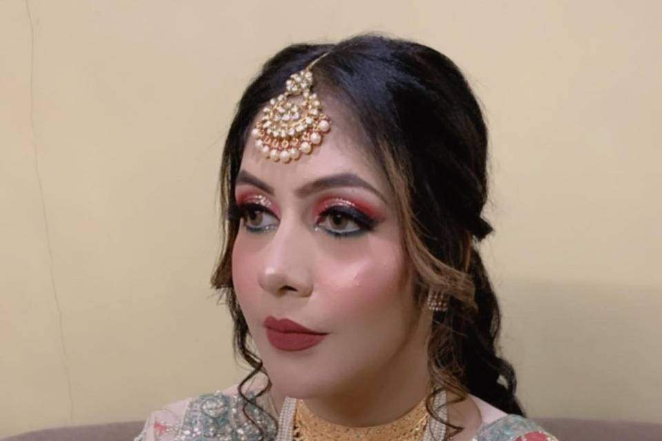 Bridal makeup