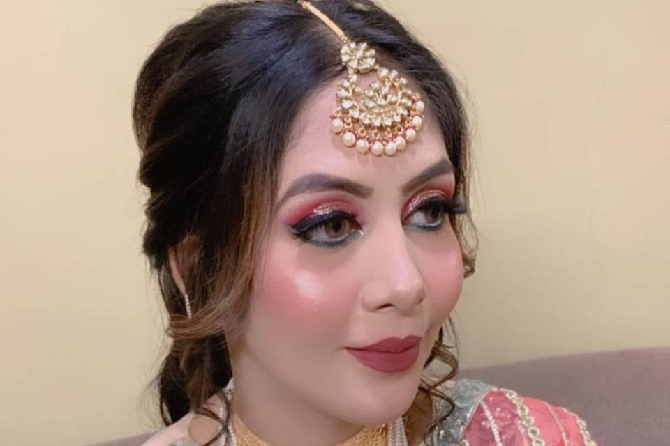 Bridal makeup