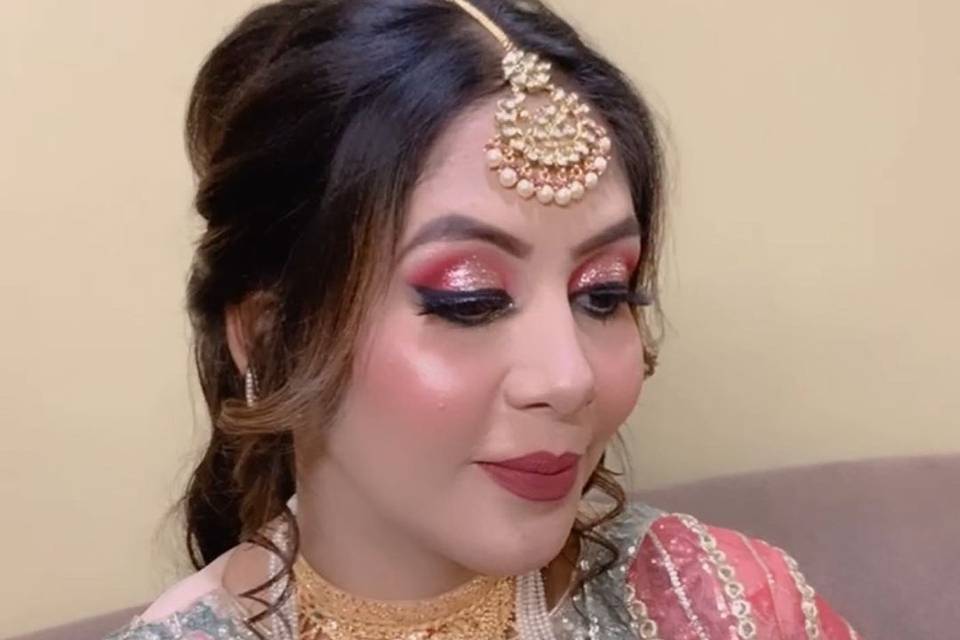 Bridal makeup