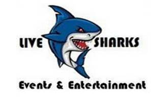 Live sharks events and entertainment logo