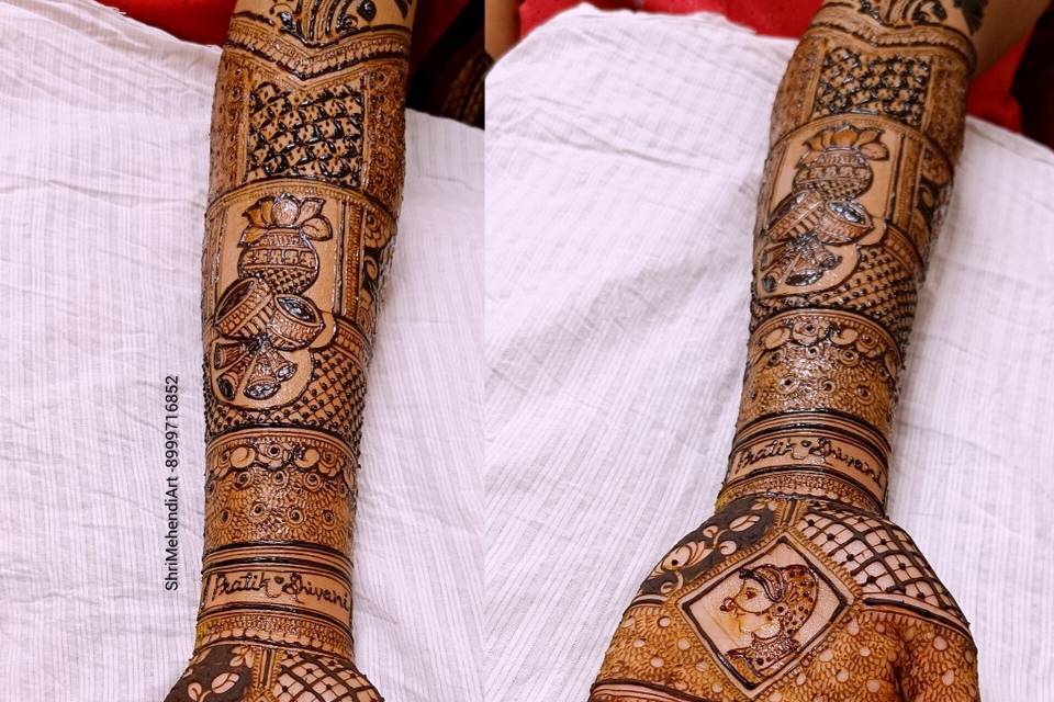 Bridal mehendi