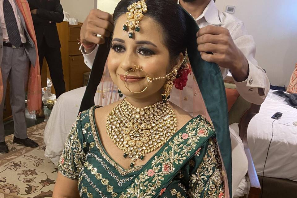 Bridal makeup