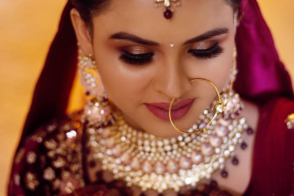 Bridal makeup