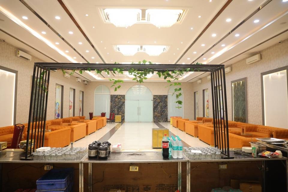 Banquet bar setup