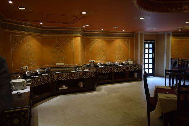 Catering setup