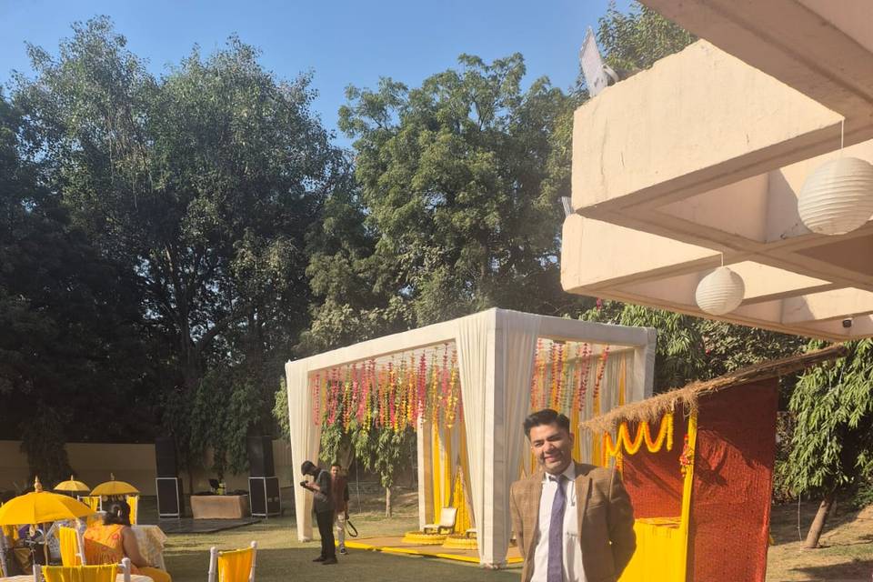Haldi decor