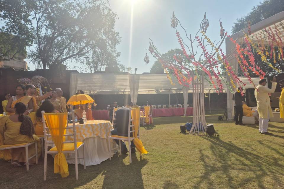 Haldi decor