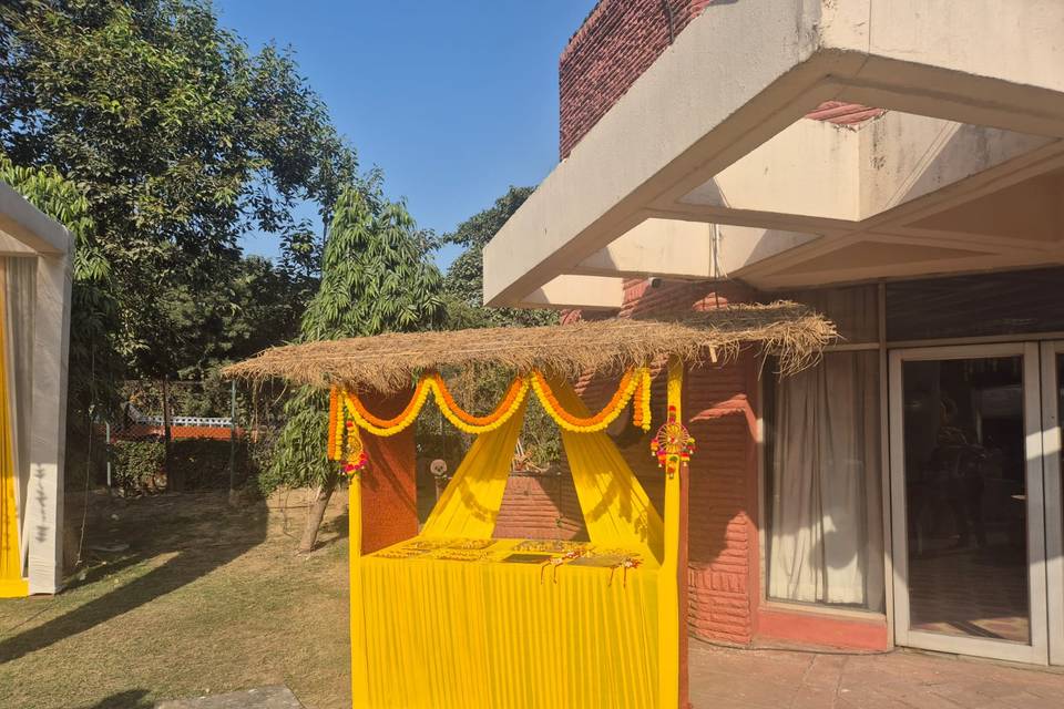 Haldi decor