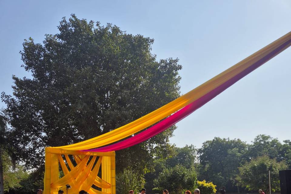 Haldi decor