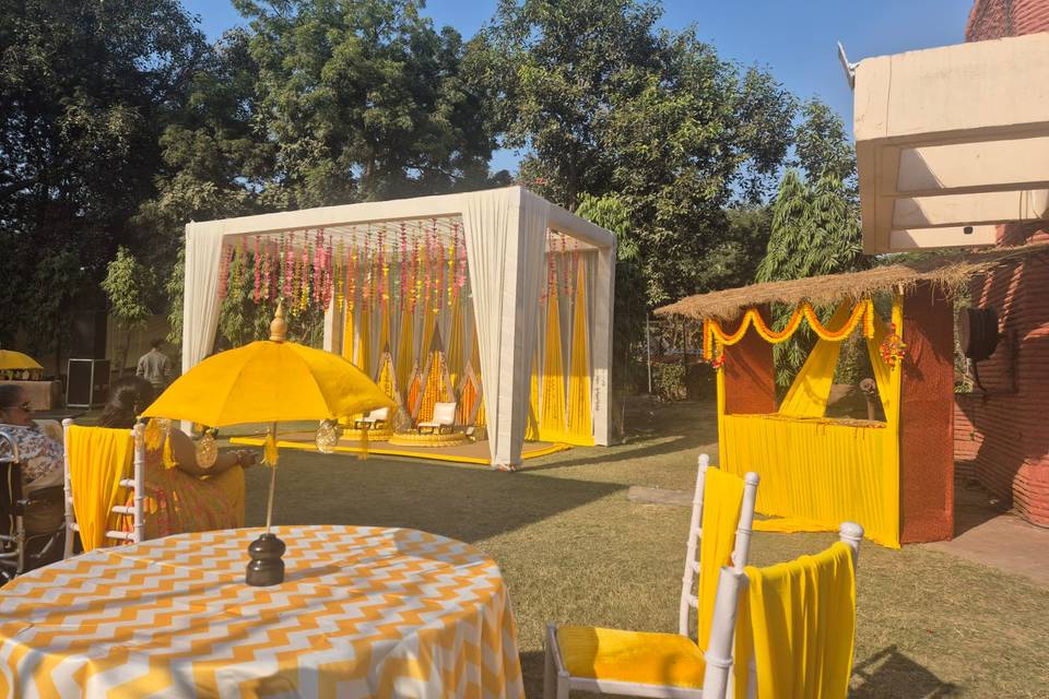 Haldi decor