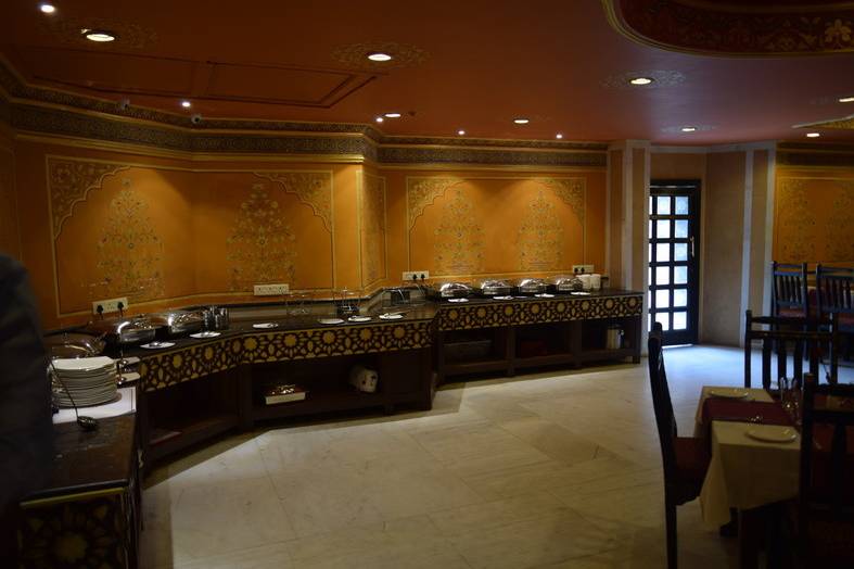 Catering setup