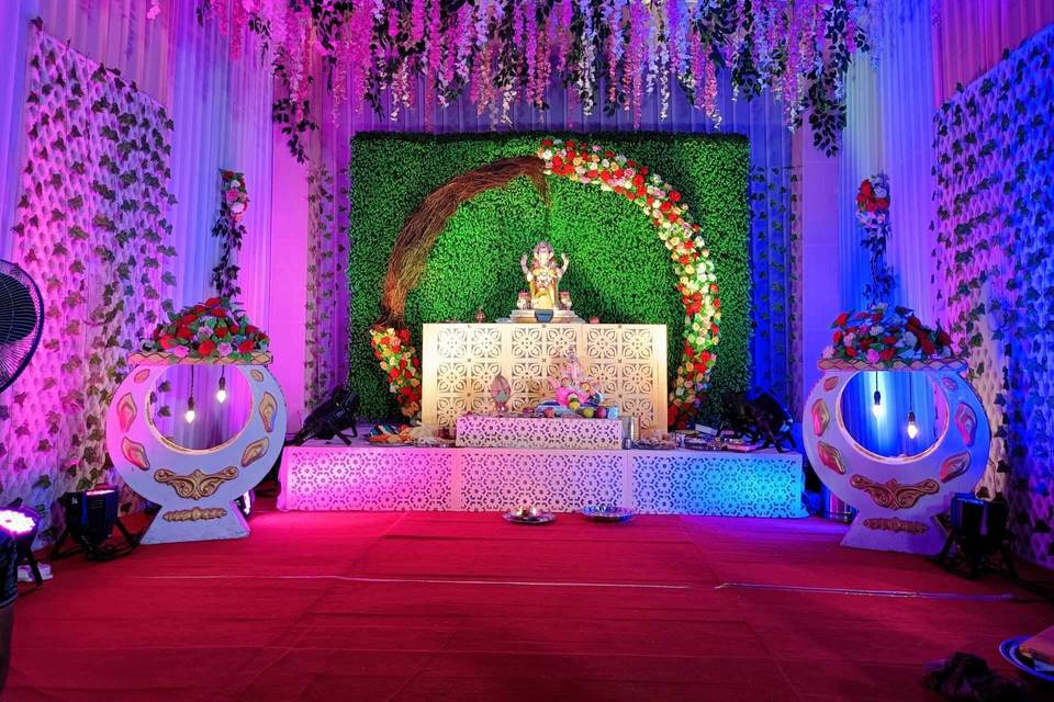 Ganpati decor