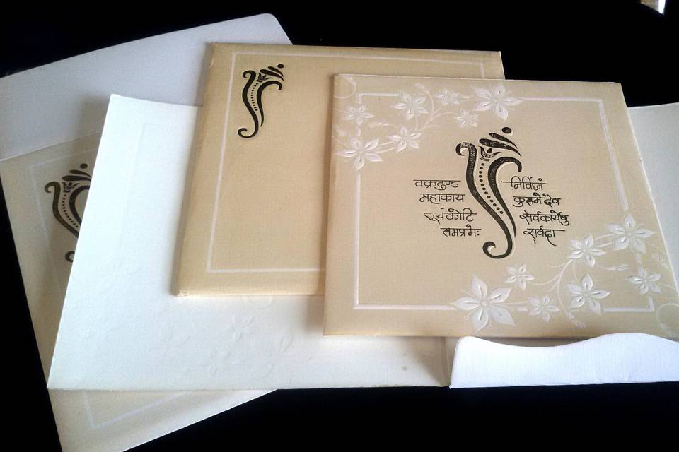 Wedding invitation card