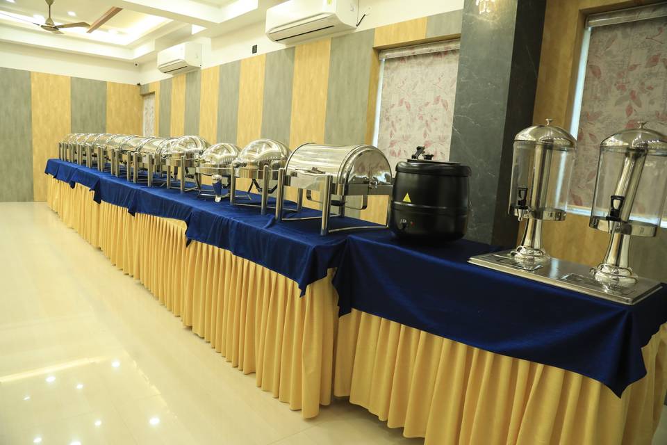 Catering setup