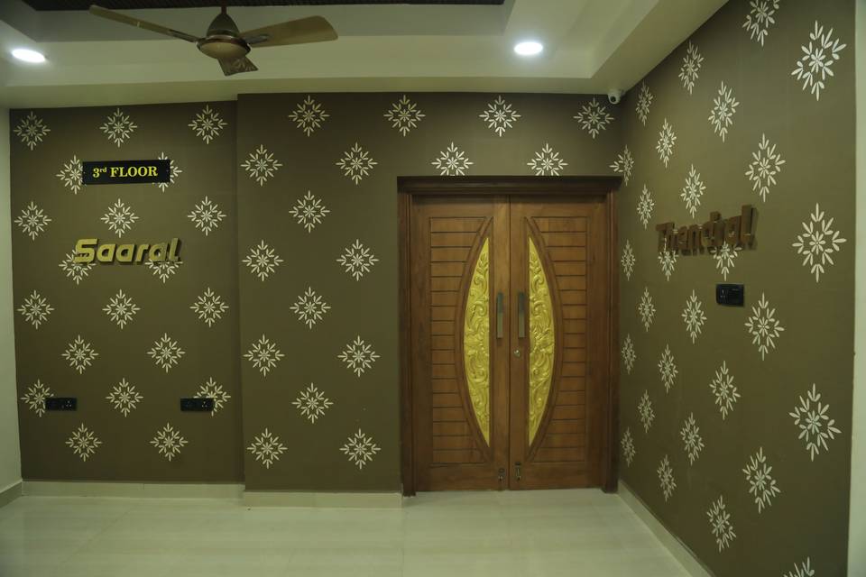 Banquet hall entrance
