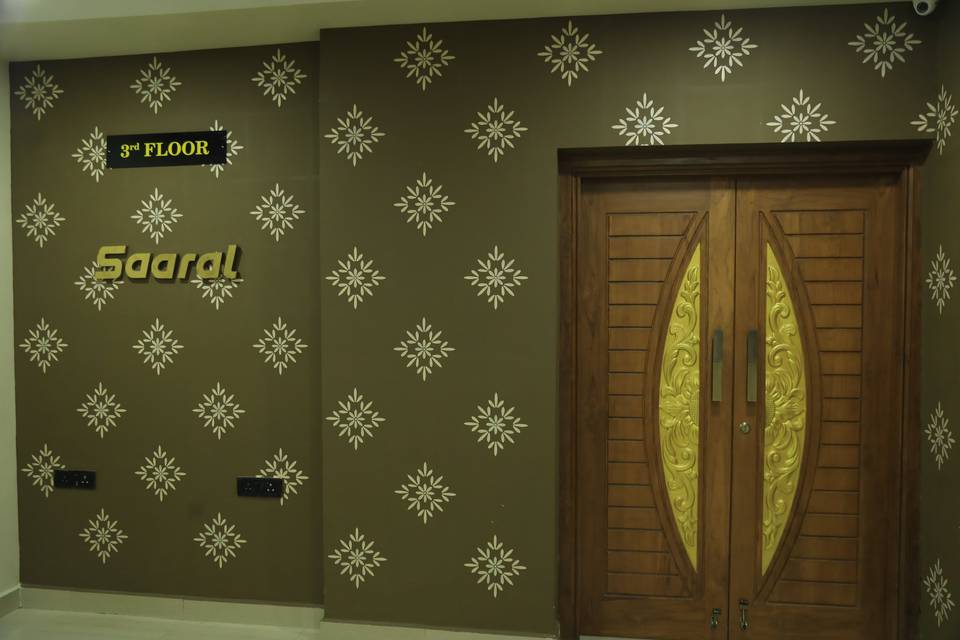 Banquet hall entrance