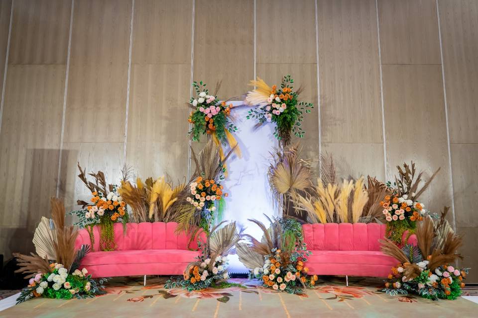 Mehendi stage