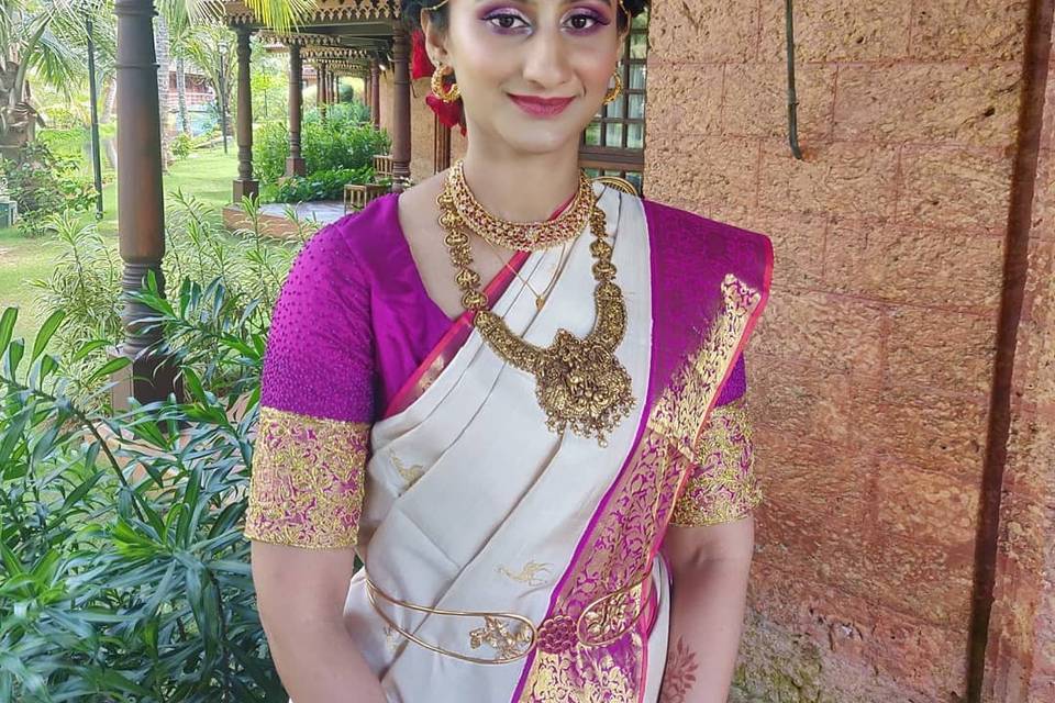 Bridal makeup ( Kerala)