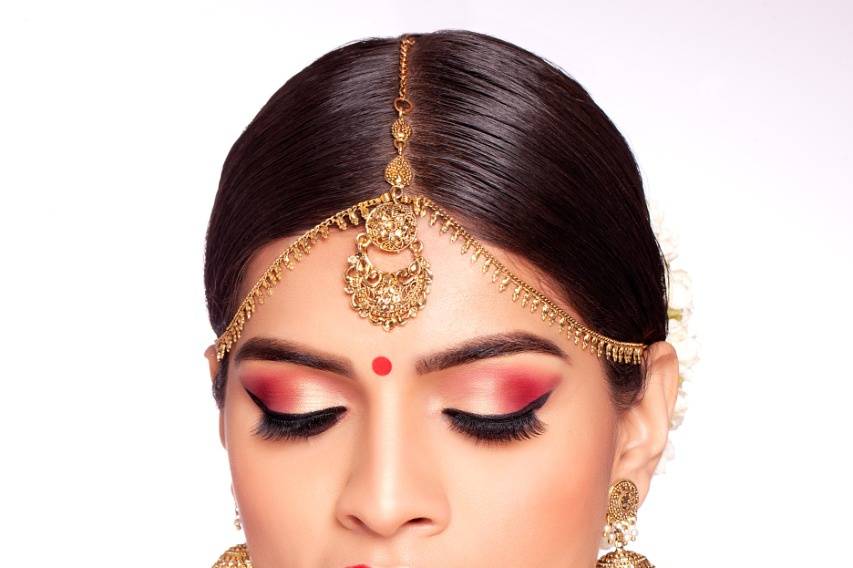 South indian bridal makeup