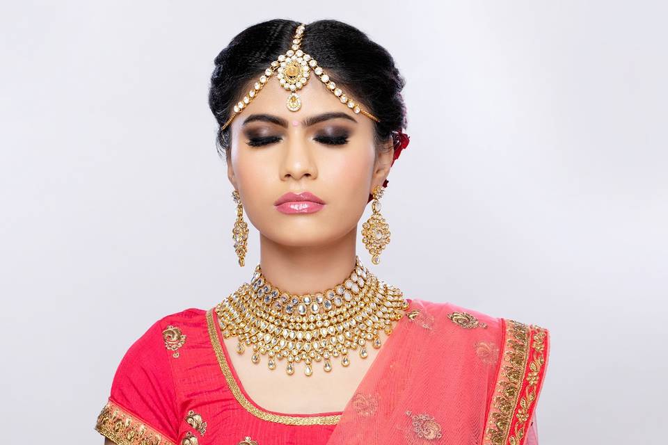 Bridal makeup